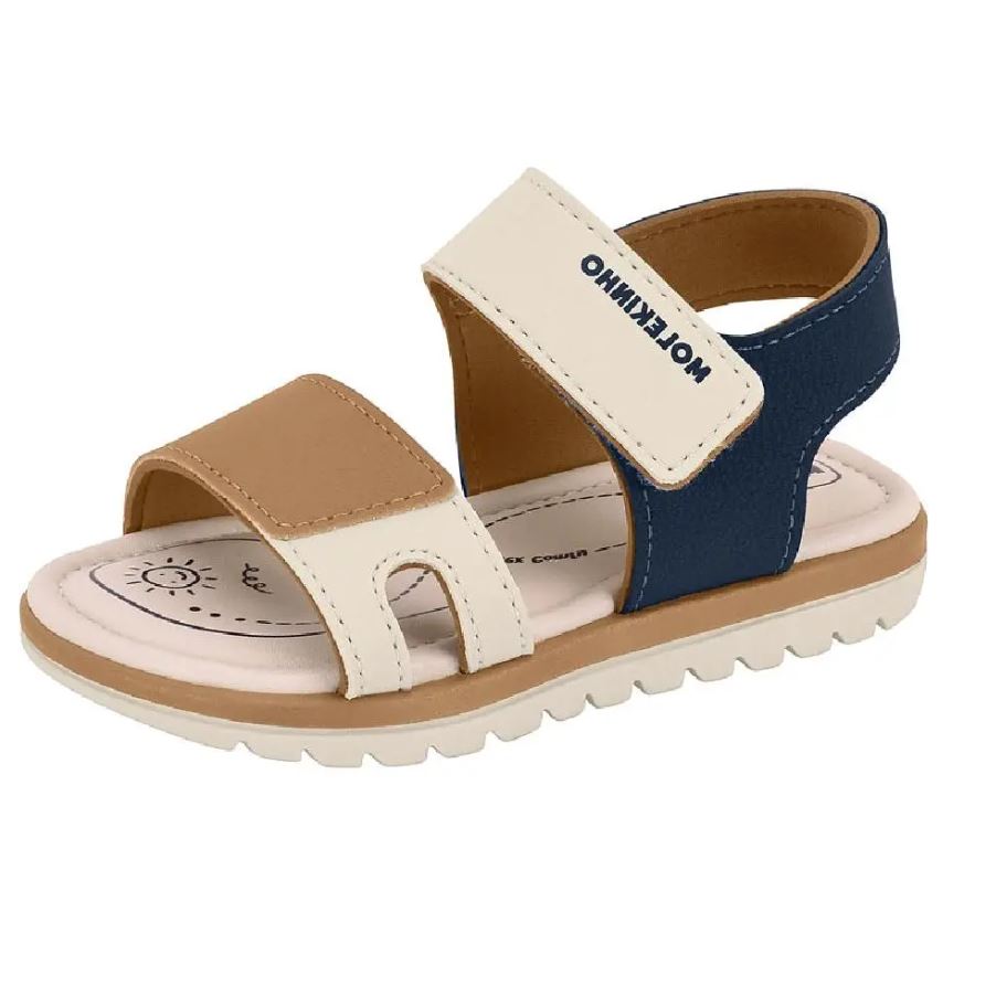 Papete Sandália Infantil Molekinho Casual Calce Fácil Conforto