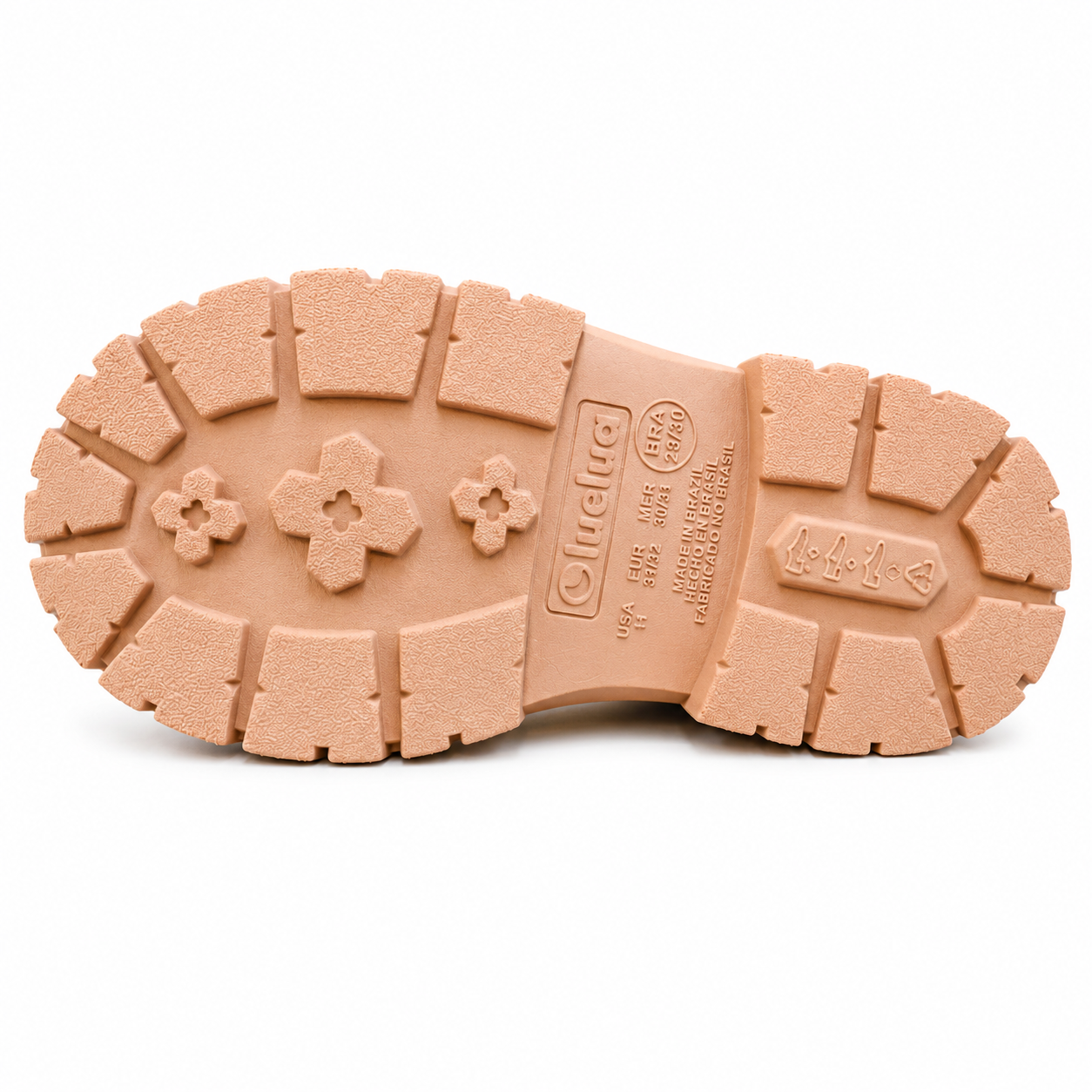 Bota Coturno Infantil Feminina LueLua Duda com Pins de Flores