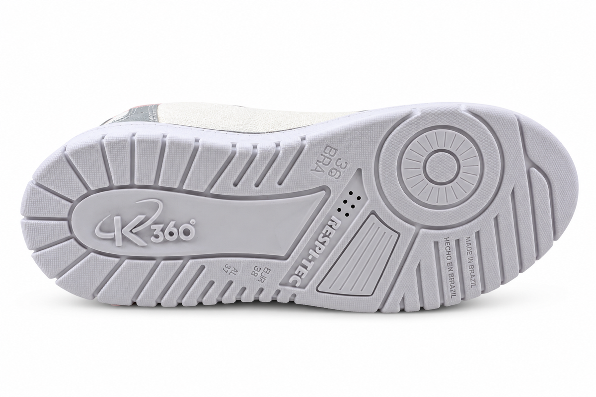 Tênis Feminino Kidy Rebecca Bonbon K360 Estilo Respitec