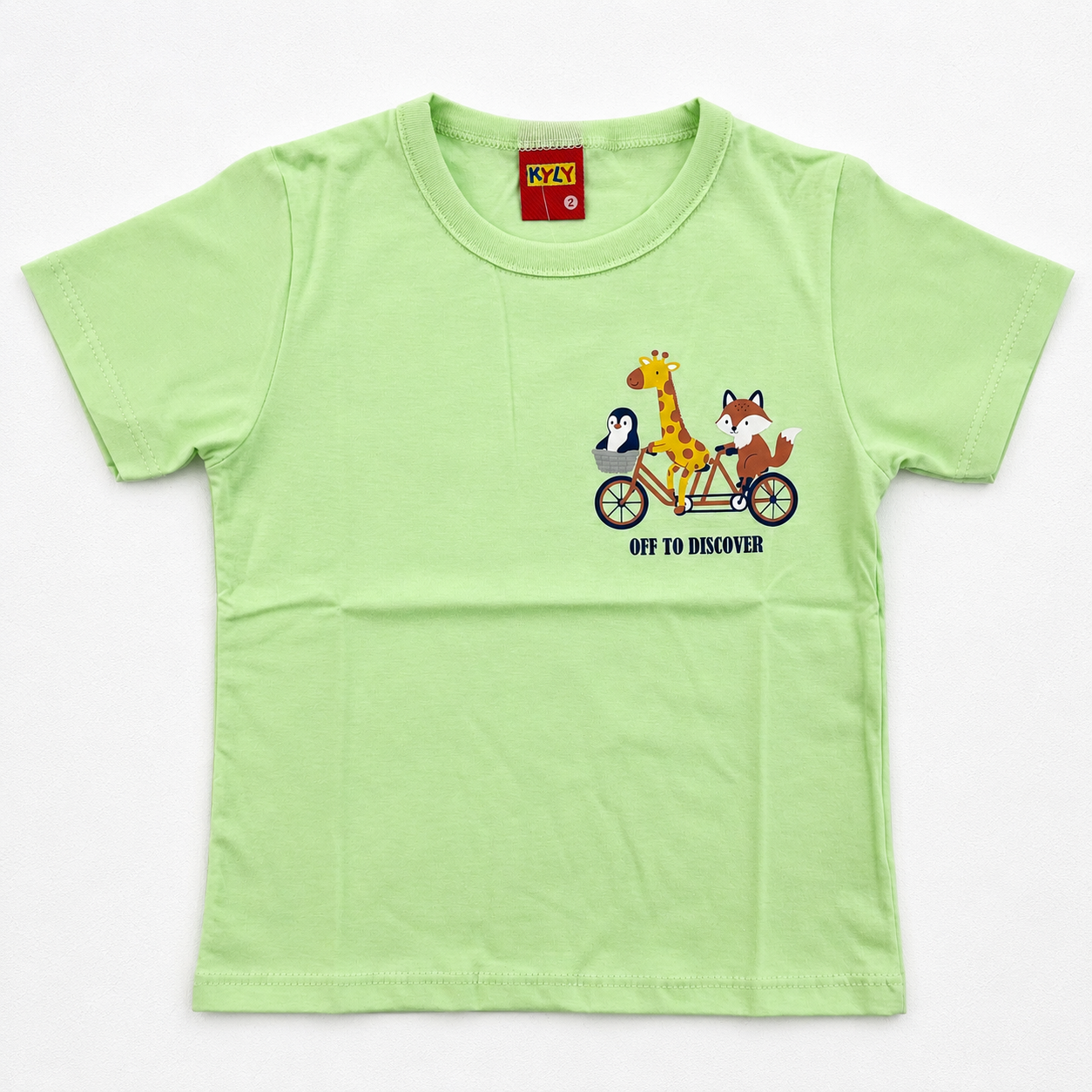 Camiseta Masculina Kyly Off To Discover