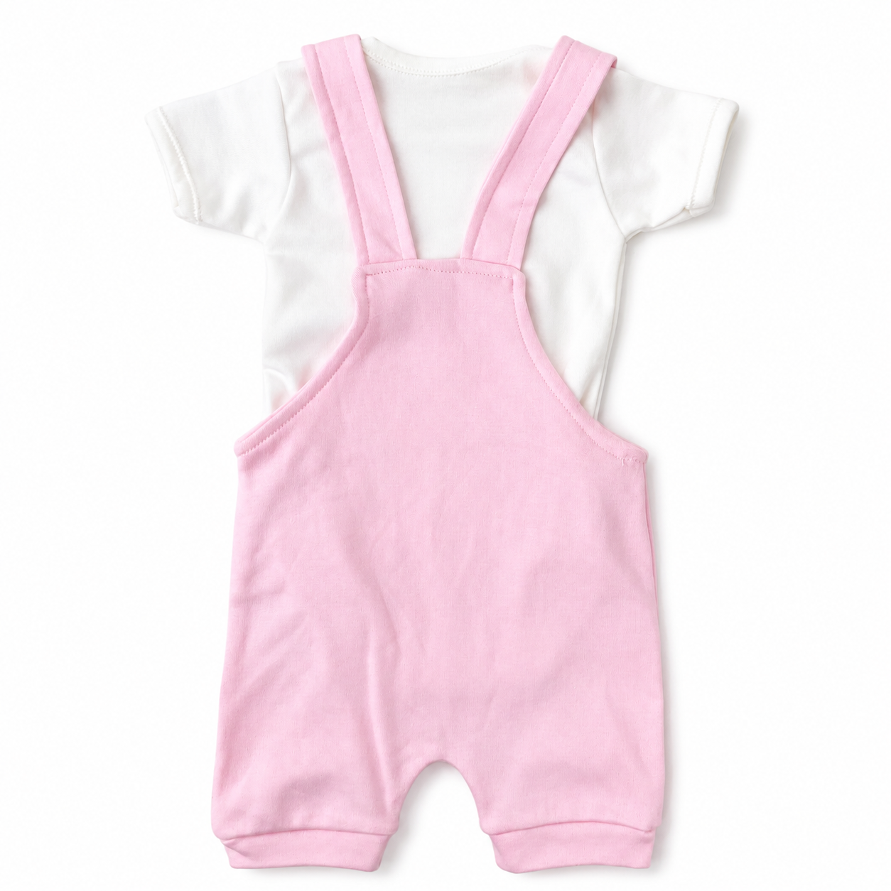 Conjunto Bebê Brincalhão Jardineira e Body 2 Peças