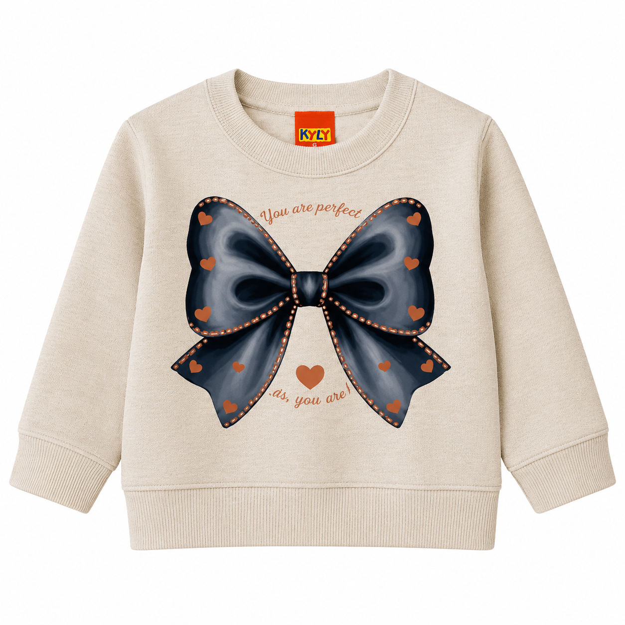 Conjunto Infantil Feminino Kyly Moletom Peluciado Laço com Strass