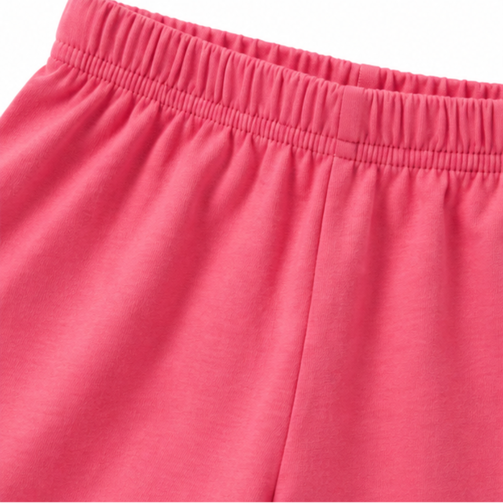 Conjunto Infantil Feminino Kyly Estampado Summer Regata e Ciclista