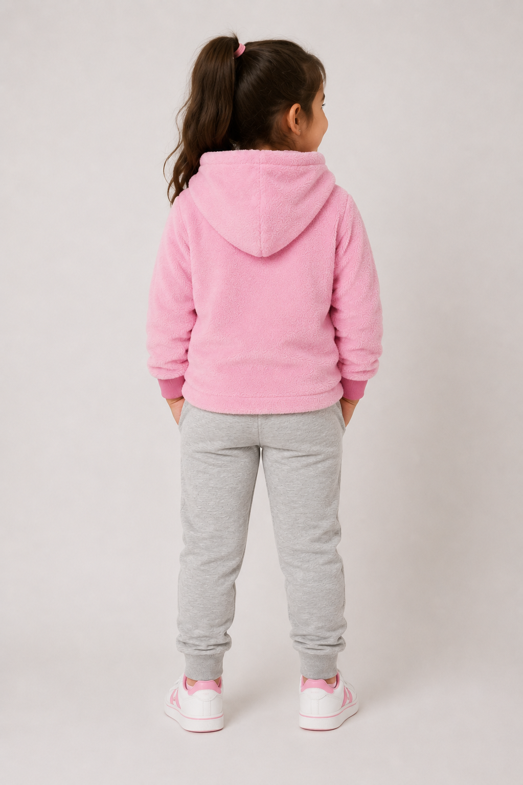 Conjunto Feminino Brincar e Arte Lacinho Fleece