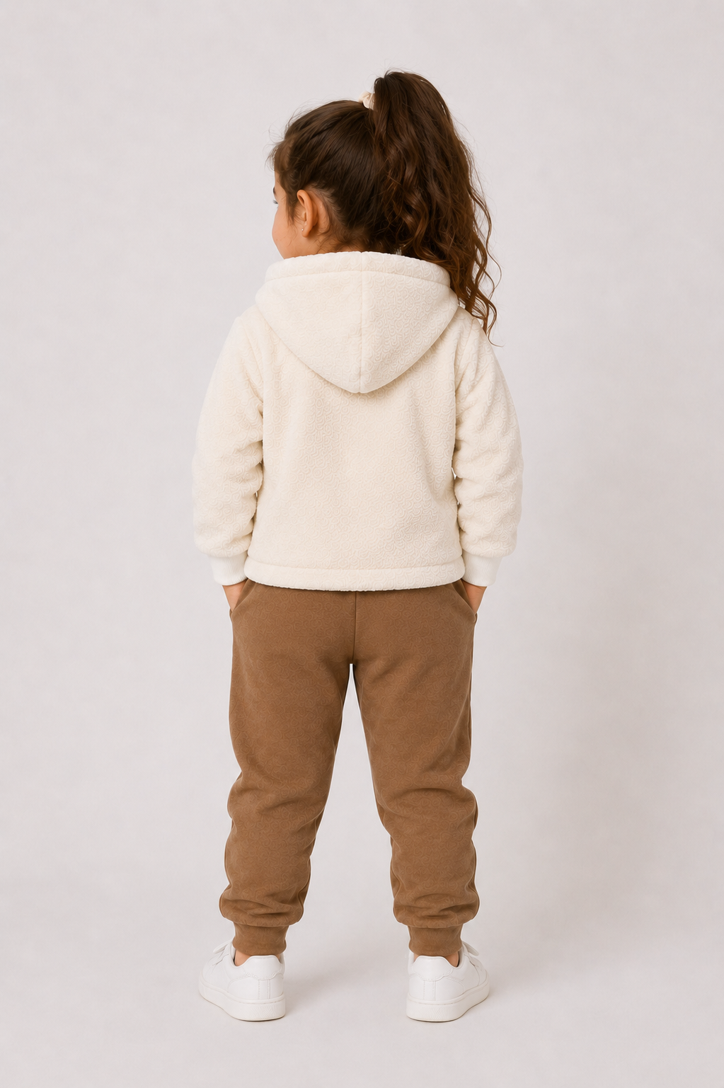 Conjunto Feminino Brincar e Arte Lacinho Fleece