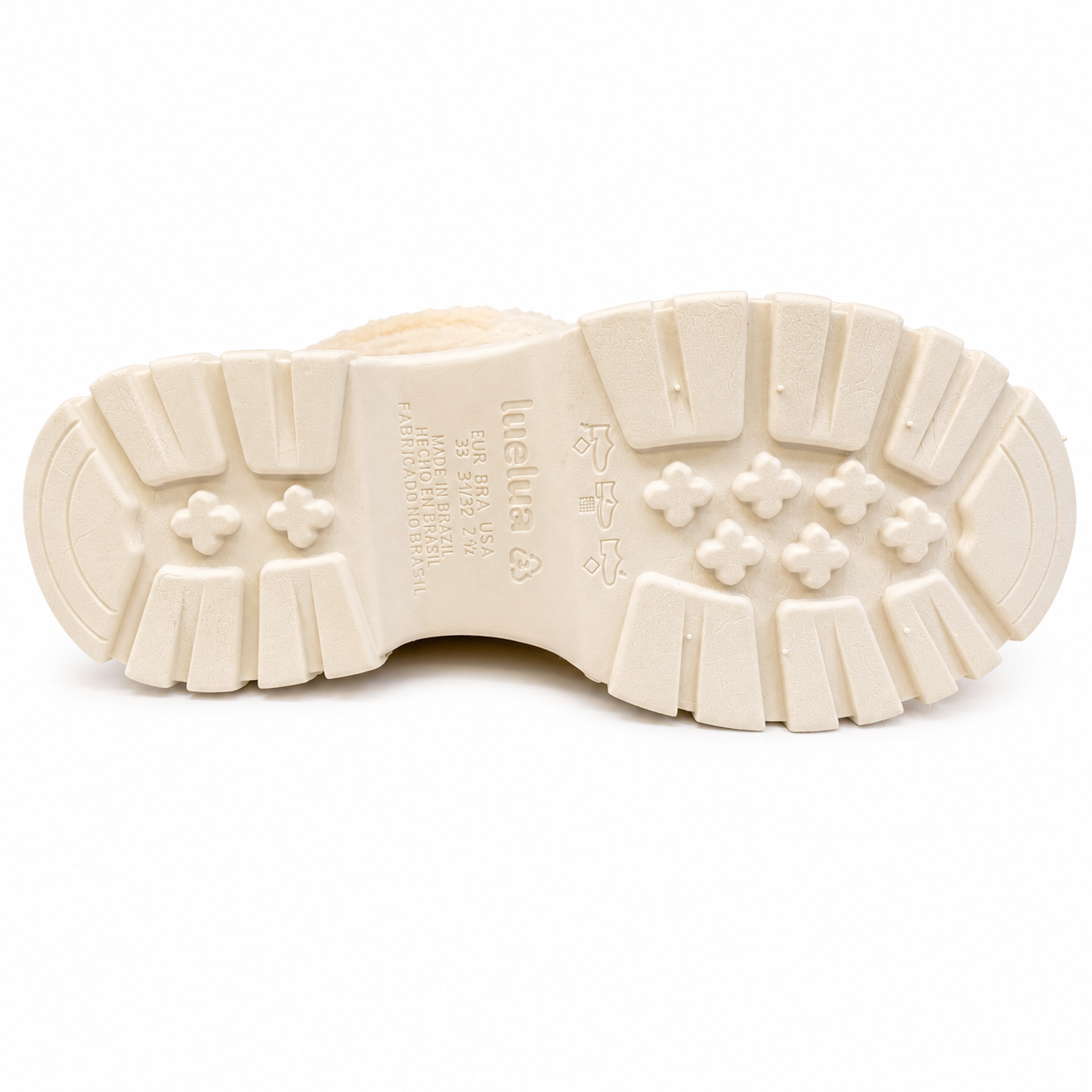 Bota Coturno Infantil Feminina LueLua Combat Peluciada