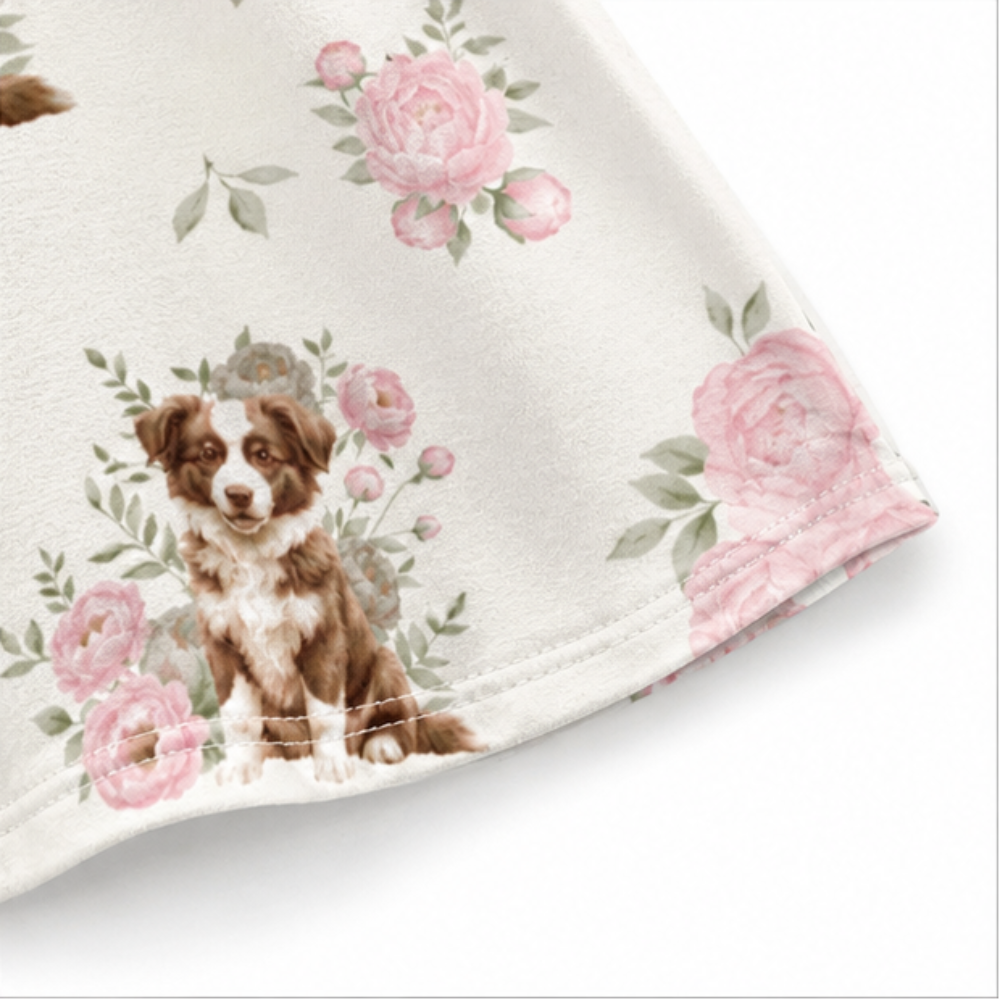 Vestido Milon Cachorrinho e Rosa