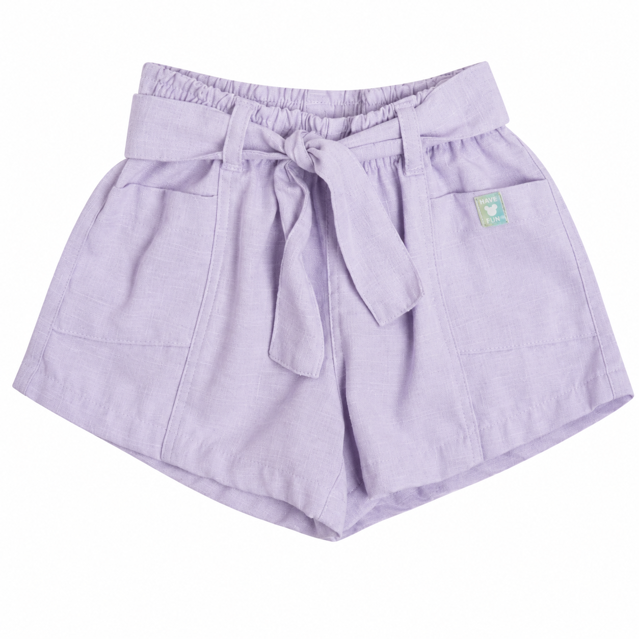 Conjunto Infantil Feminino Have Fun Happy Days Meia Malha e Linhão Eco