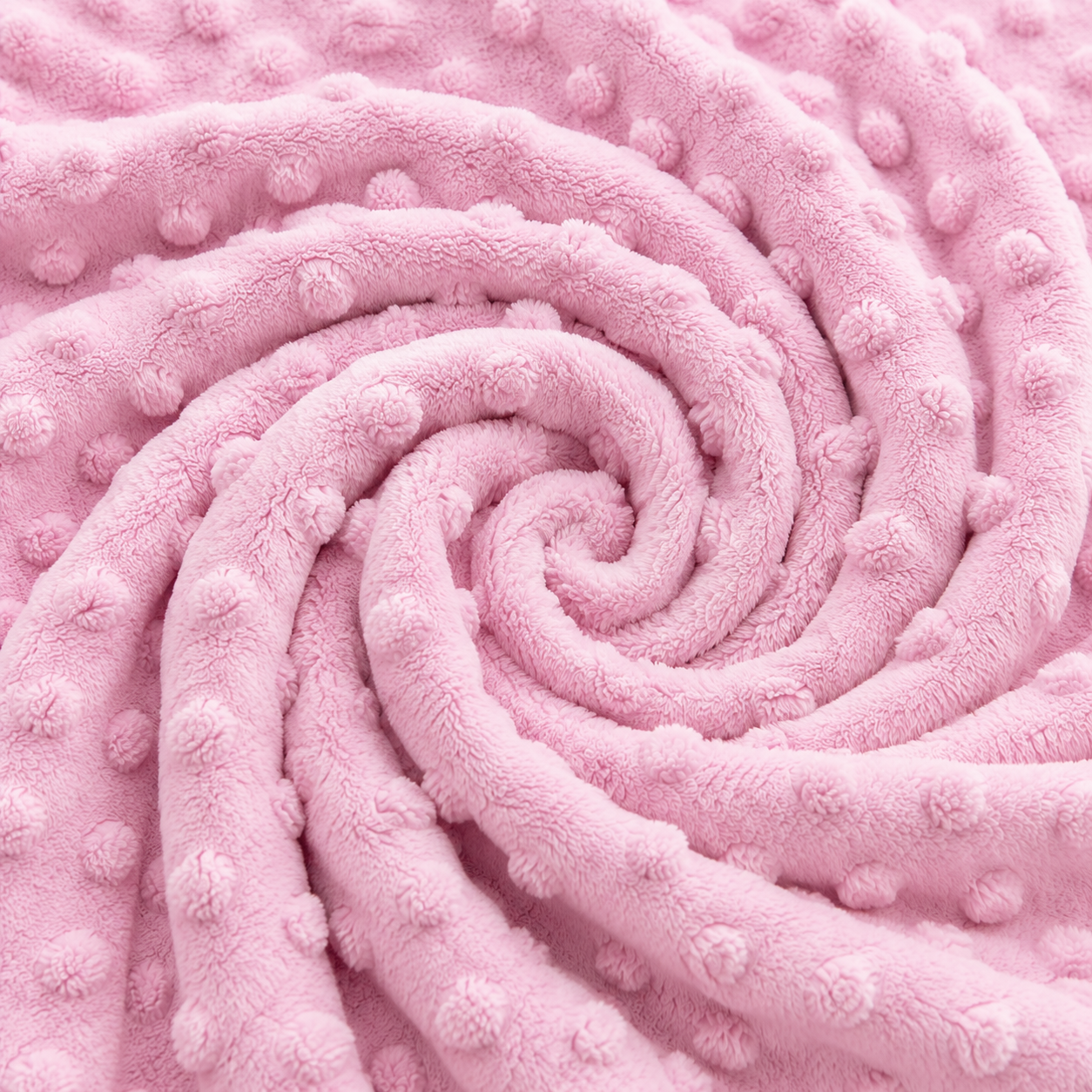 Manta Infantil Ever Fleece Bolinha 95x75cm Macia e Aconchegante