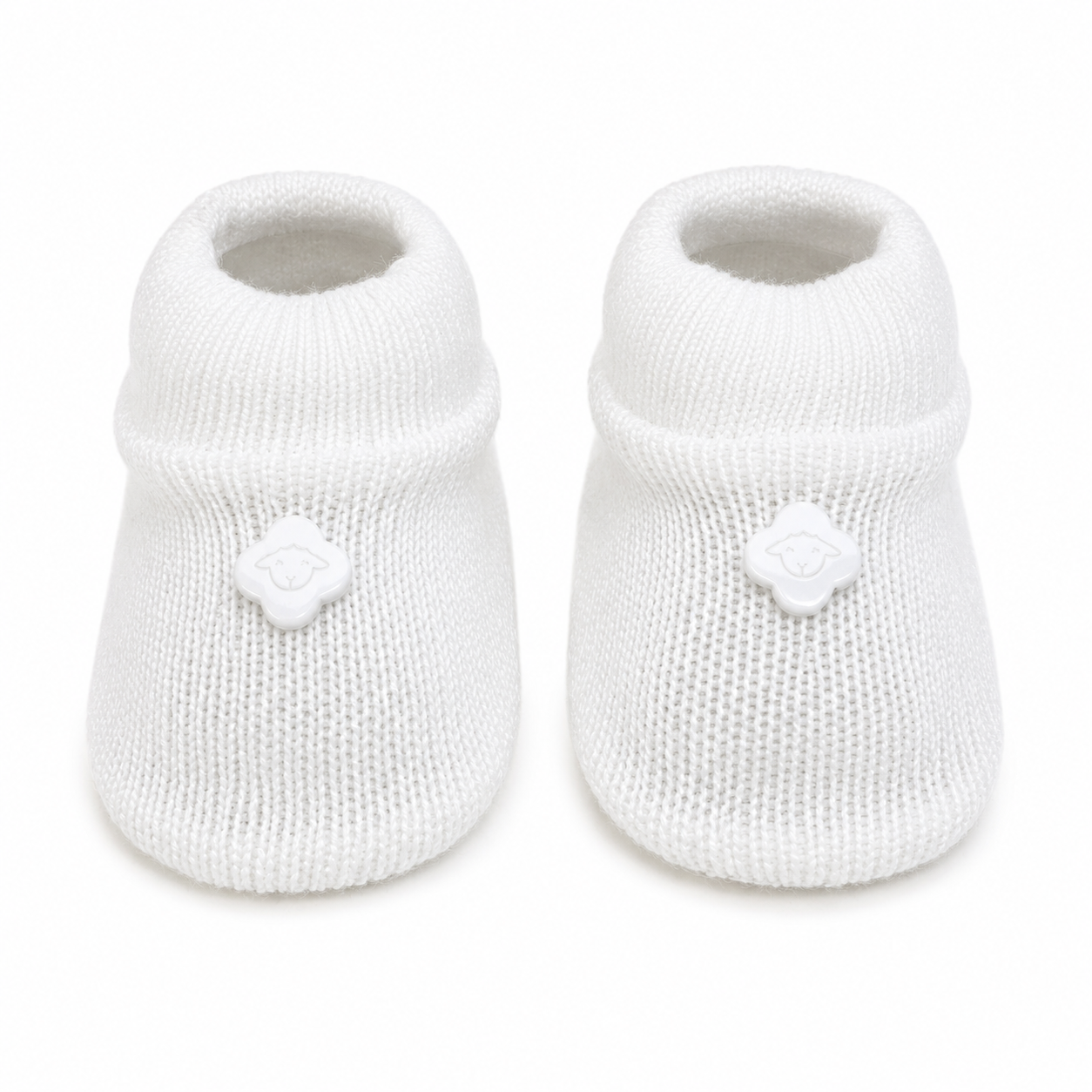 Kit Bebê Tricot Liso 3 Peças