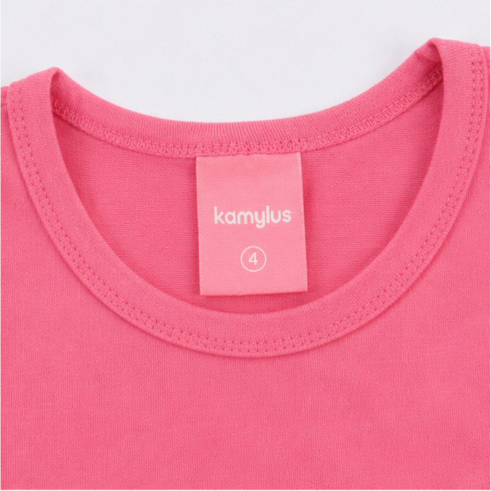 Conjunto Infantil Feminino Kamylus Summer Flowers com Short Saia