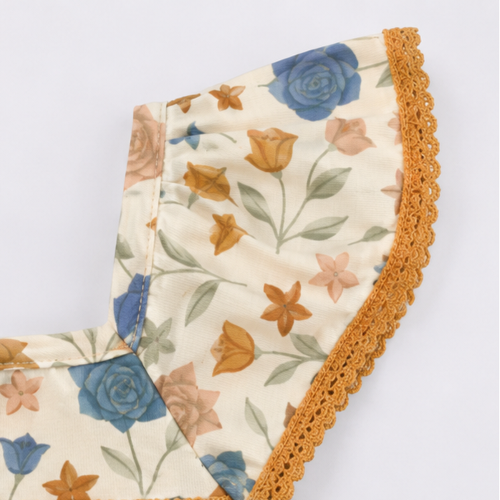 Conjunto Feminino Infantil Milon Borboletas Floral