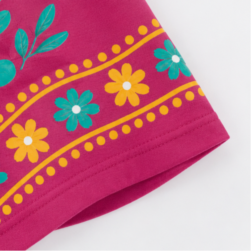 Vestido Infantil Kyly Cachorrinha de Patins Meia Malha