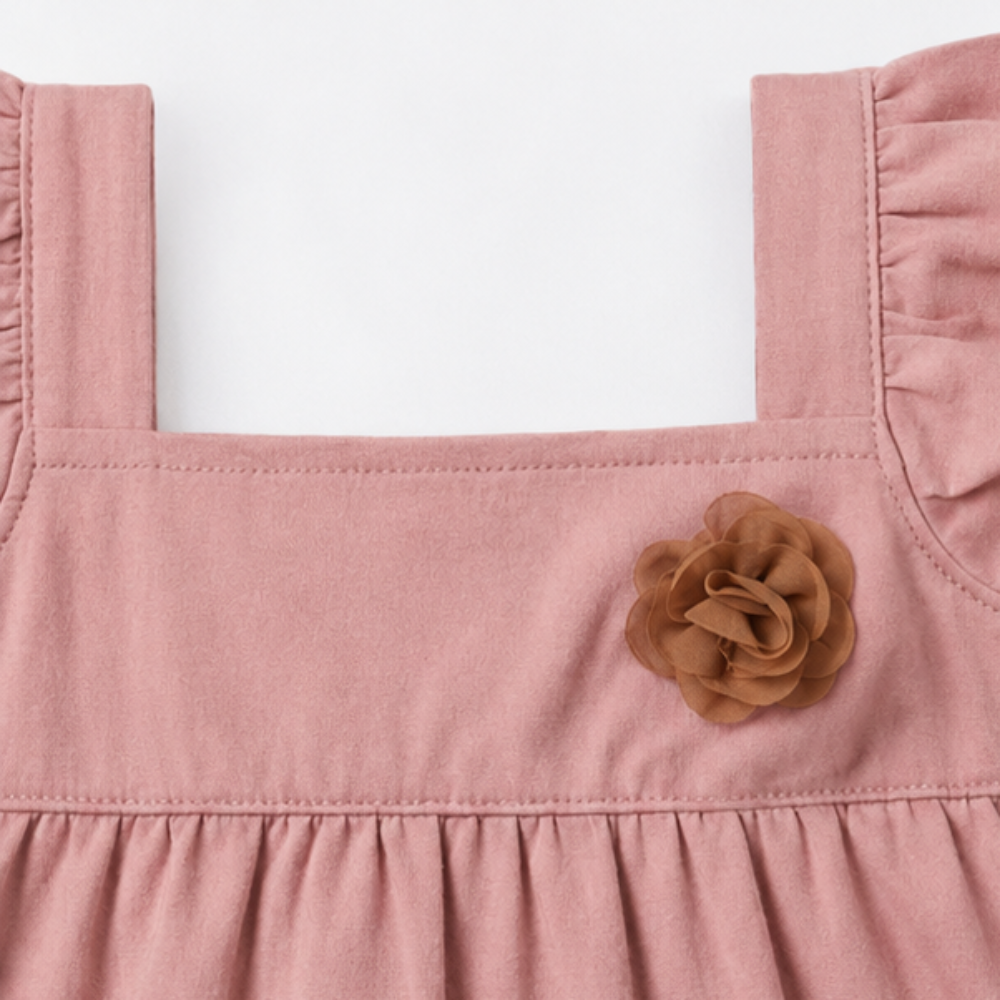 Conjunto Infantil Feminino Kyly Blusa Floral e Short