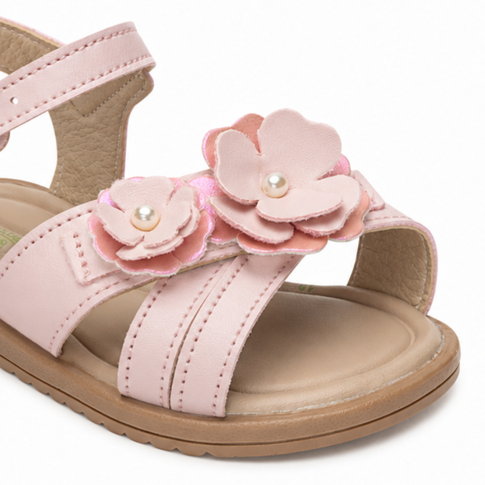 Sandália Infantil Feminina Pimpolho Flora Anatômica Fases 2 e 3