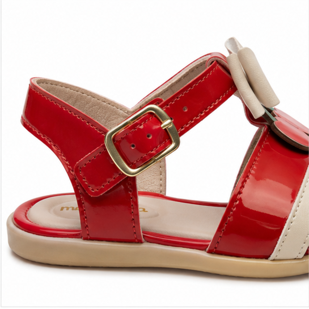 Sandália Infantil Feminina Pimpolho Cherry Fases 2 e 3