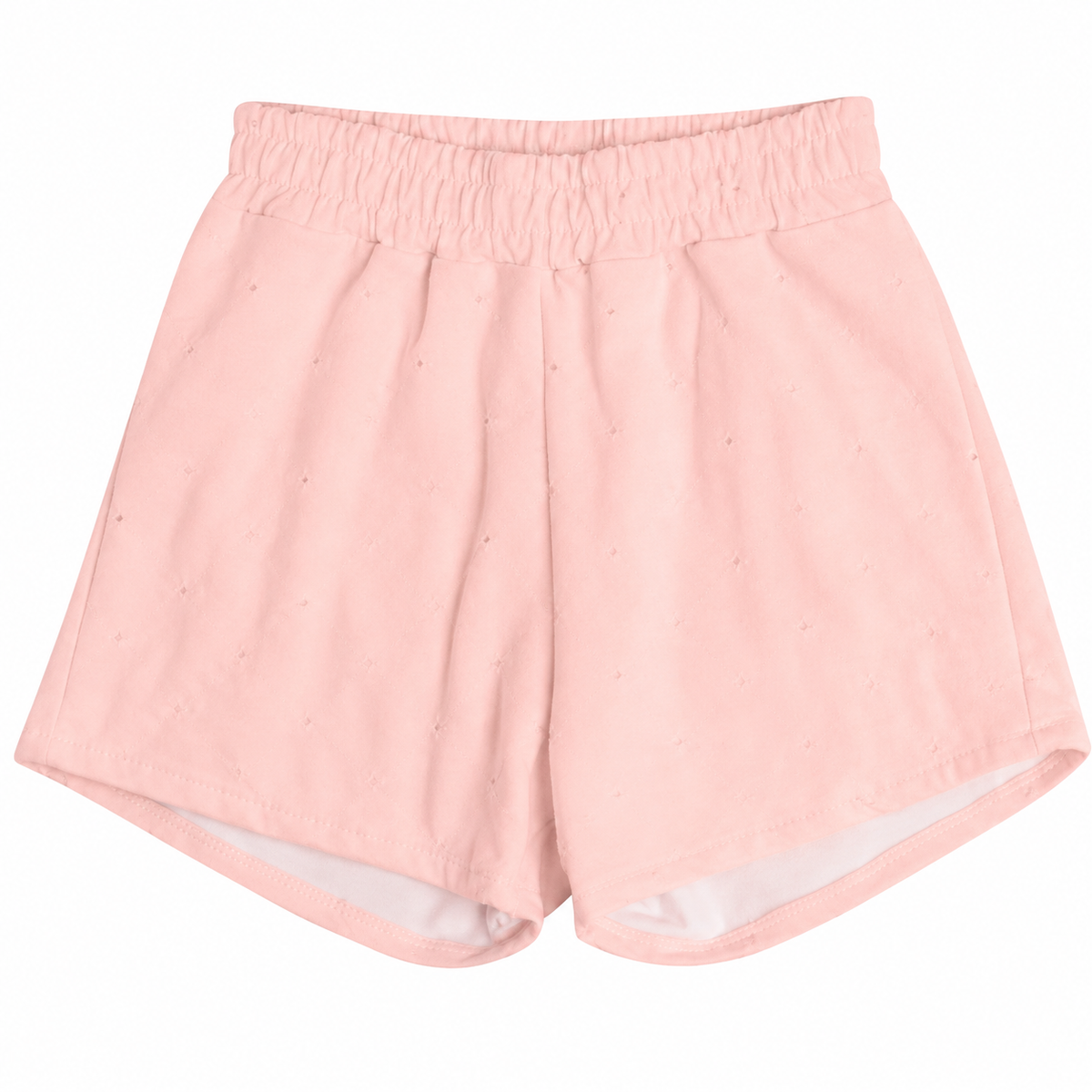 Conjunto Infantil Feminino Have Fun Blusa e Short em Malha Laise