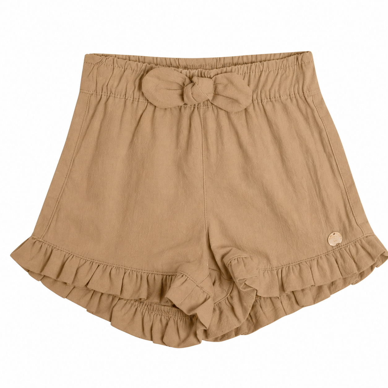 Conjunto Infantil Feminino Have Fun Butterfly Cotton e Short Crepado