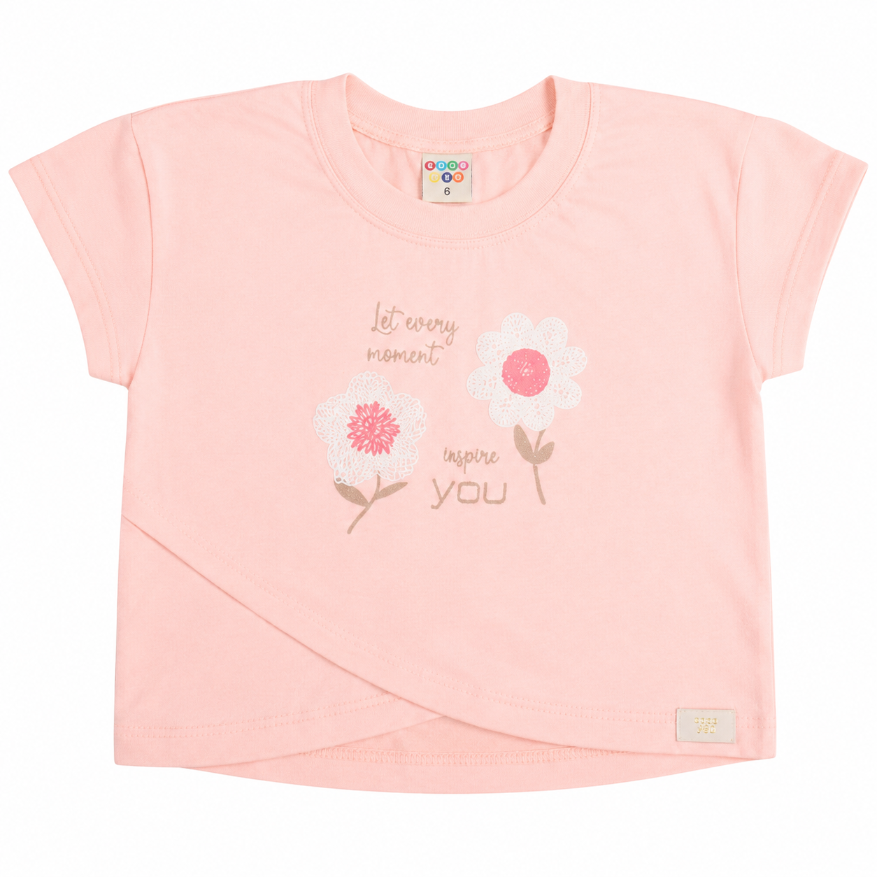 Conjunto Infantil Feminino Have Fun Inspire You Blusa e Saia Short