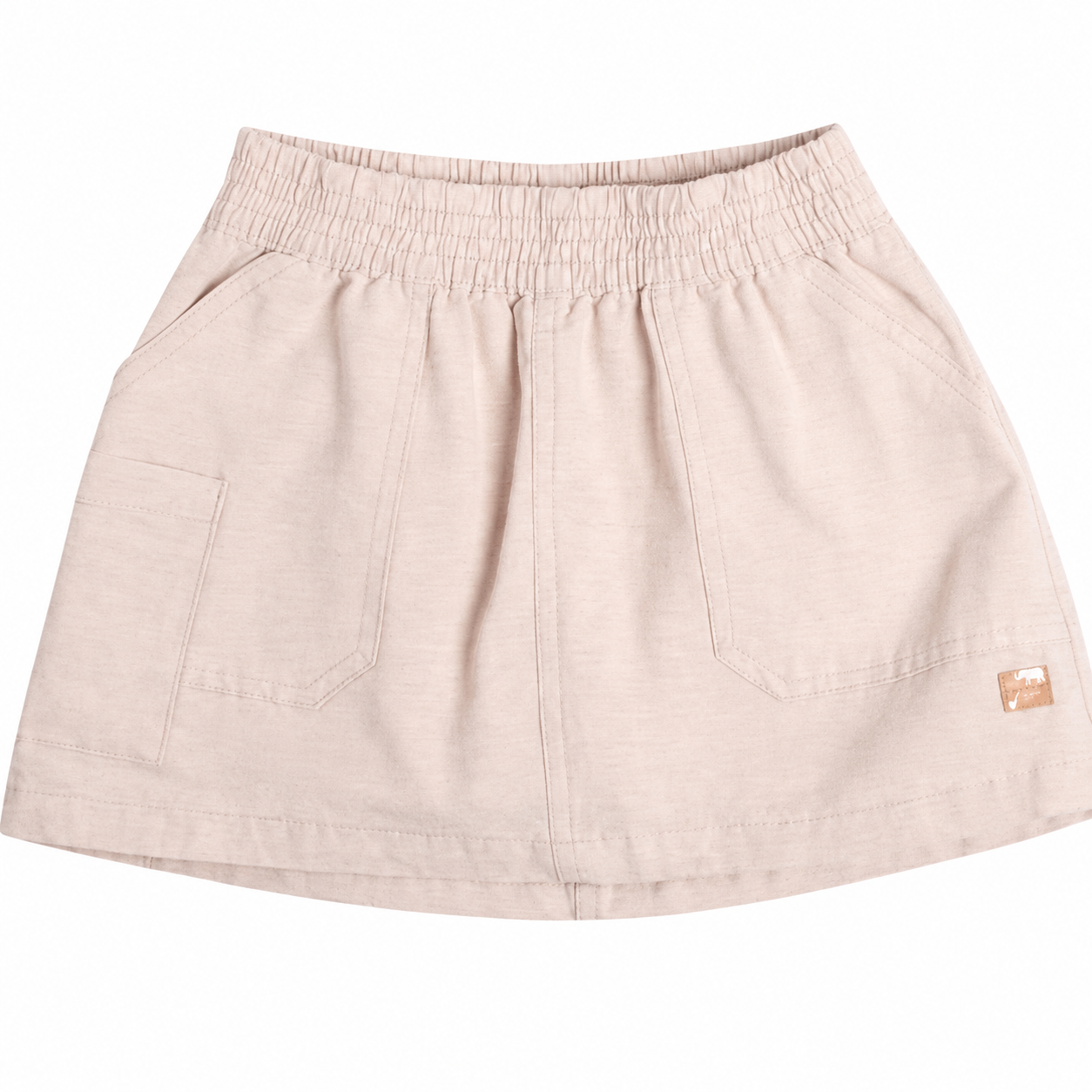 Conjunto Infantil Feminino Have Fun Flower Blusa e Saia Short