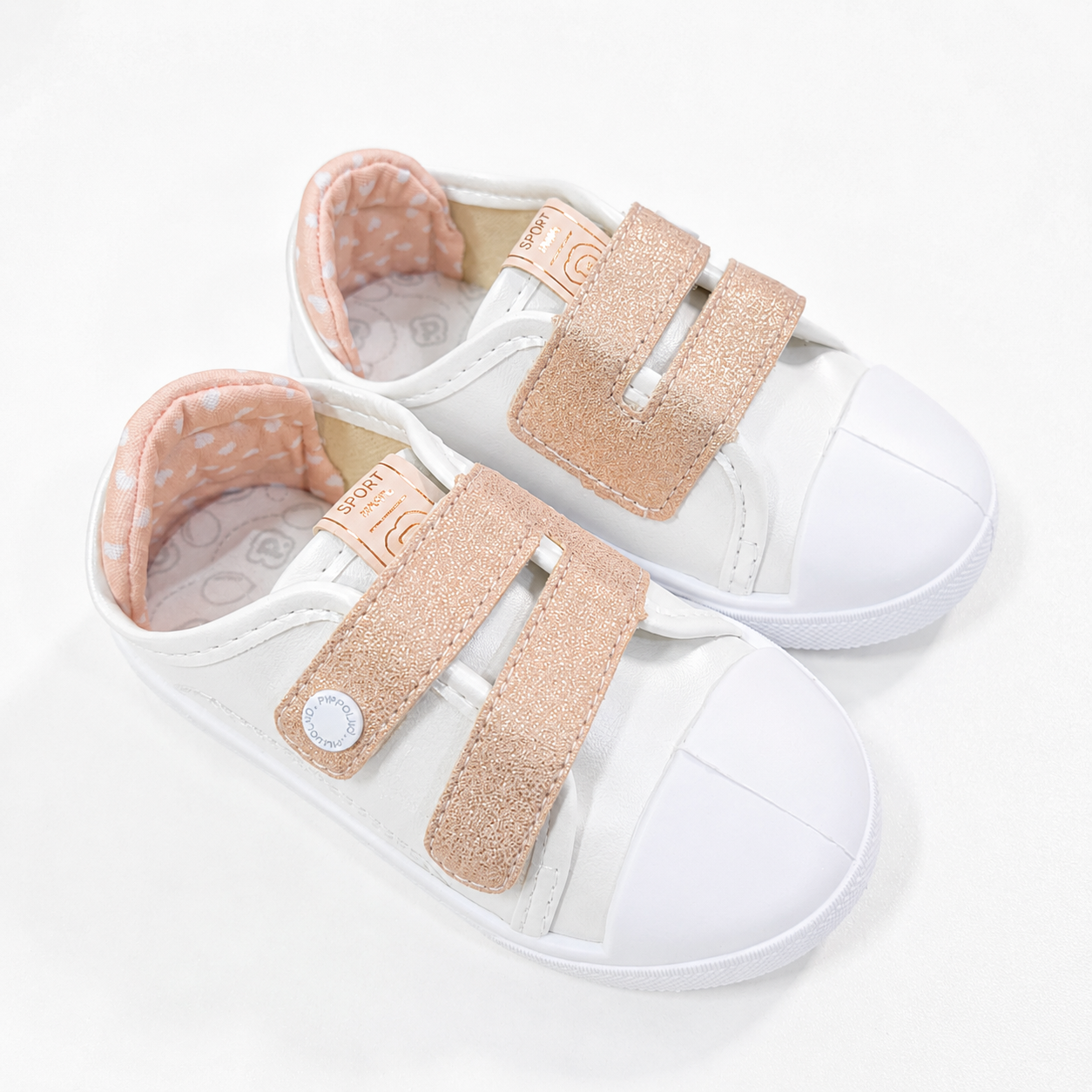 Tênis Feminino Pimpolho Star Kids Comfort Perolado