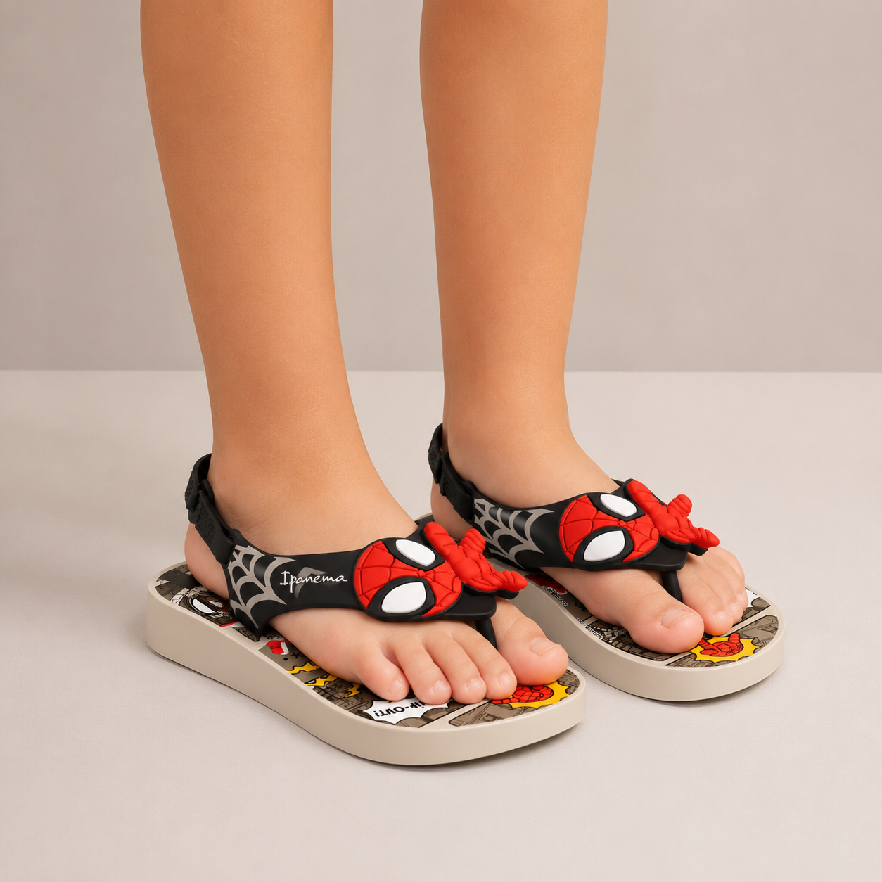 Chinelo Infantil Masculino Ipanema Spidey Baby Grendene