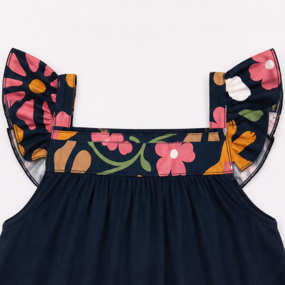 Vestido Infantil Feminino Kyly Oncinha Florida