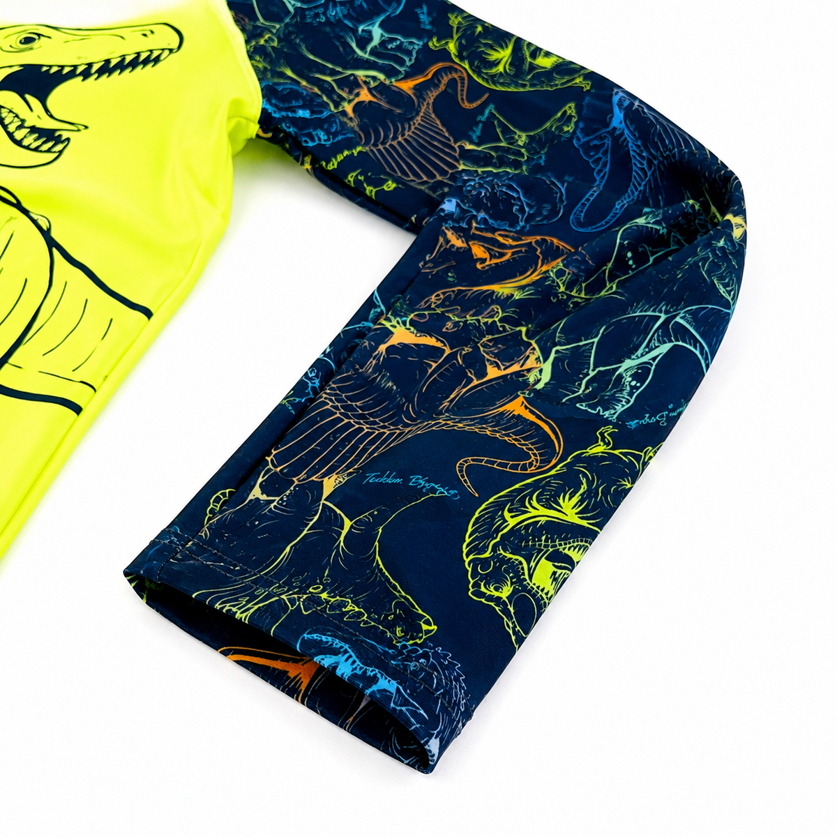 Conjunto Masculino Kamylus Tchibum Dinossauro UV50+ Dry Fit