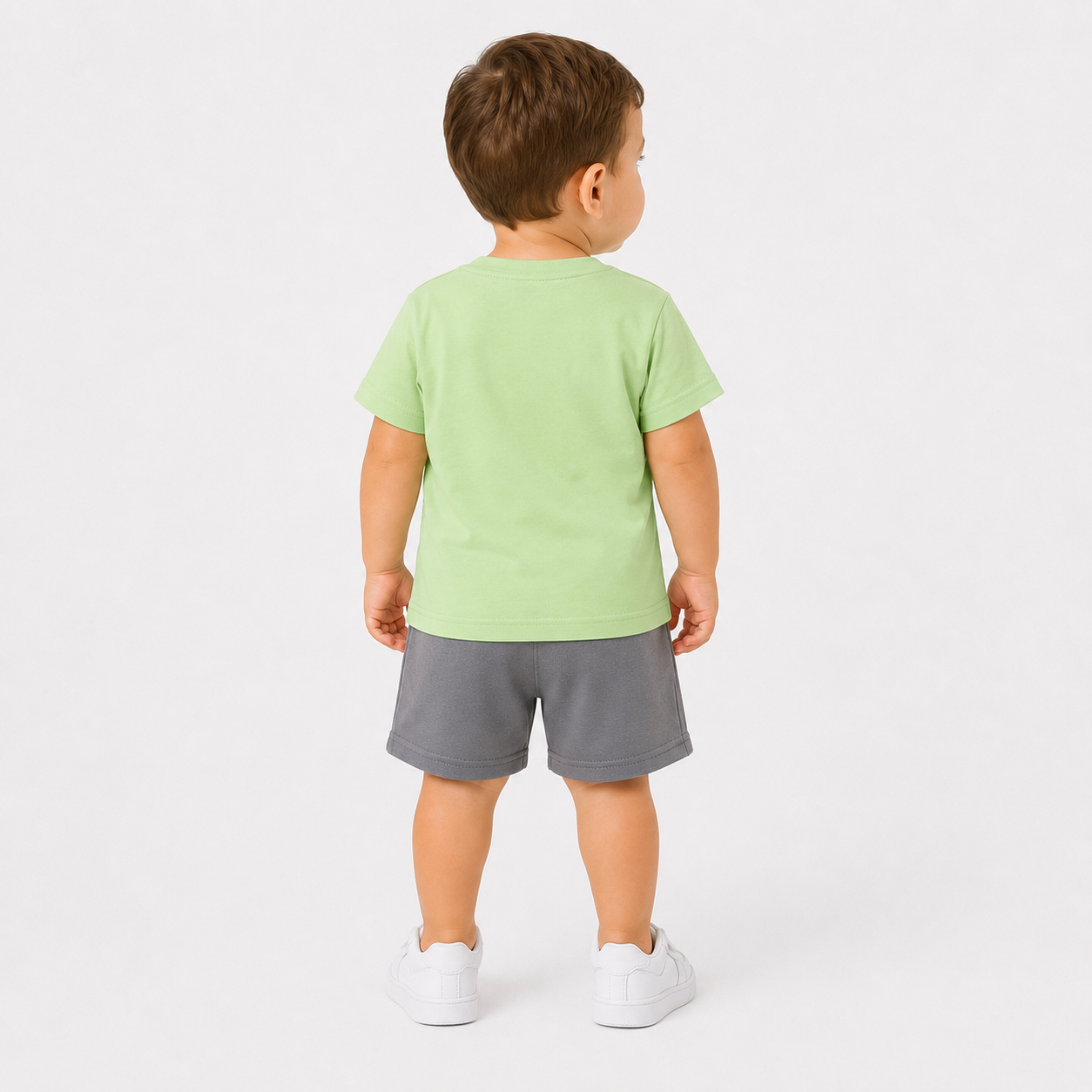 Conjunto Infantil Masculino Kyly Let's Play Safari - Camiseta + Short Confort