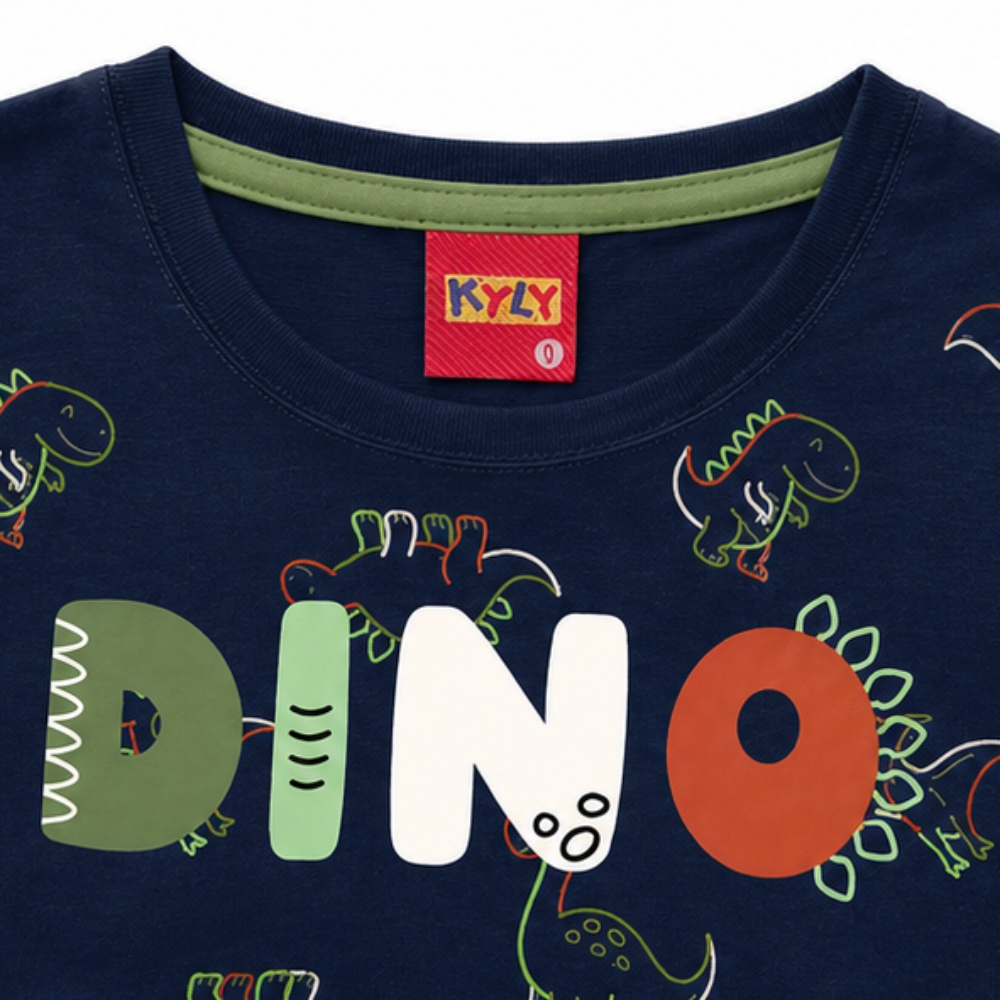 Conjunto Masculino Infantil Kyly Dinossauros