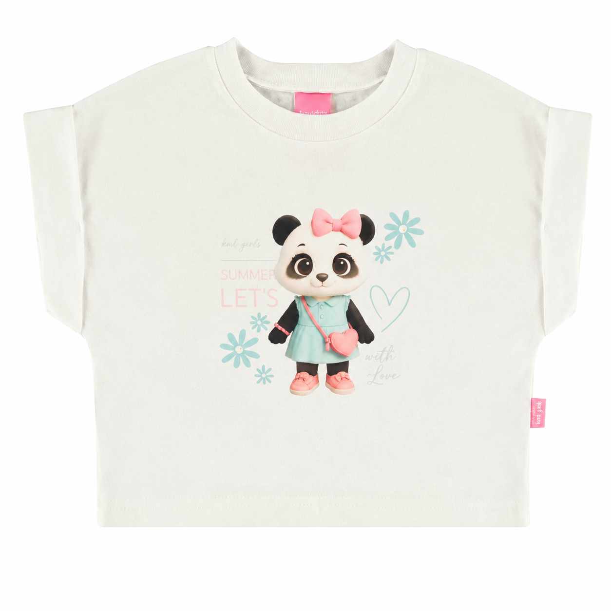 Conjunto Infantil Feminino Lina e Lou Kamylus Summer Let's Bichinhos