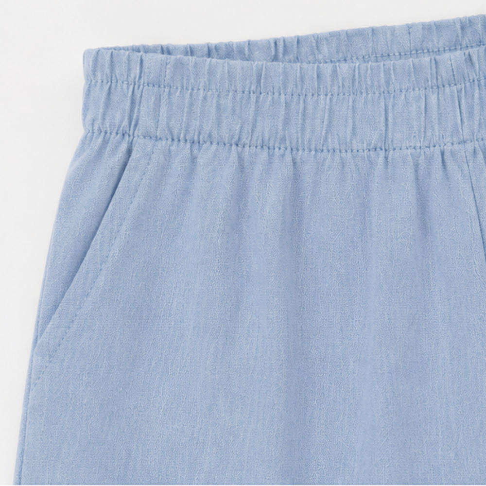 Conjunto Infantil Feminino Kamylus Lamon Maddalena Regata Bubble e Shorts Algodão Mesclado
