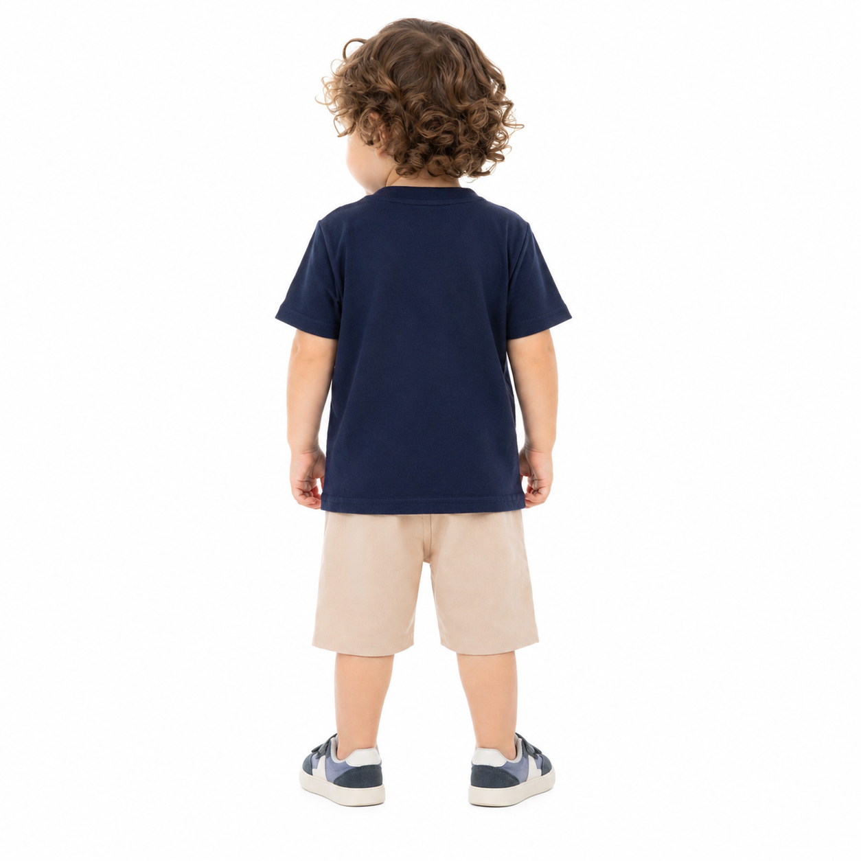 Conjunto Infantil Masculino Kamylus Bike KML Summer Camiseta e Bermuda Texturizada