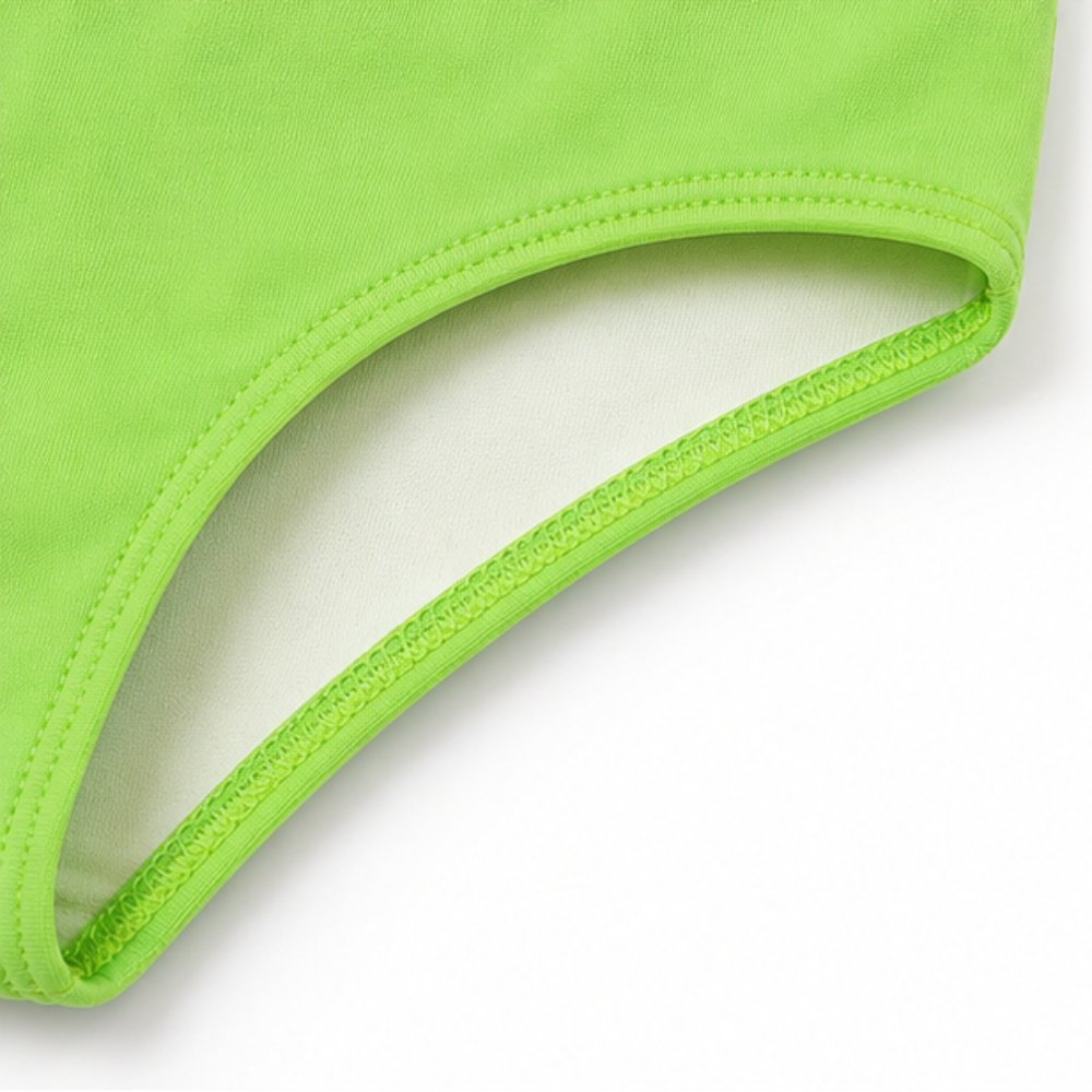 Conjunto Biquíni Infantil Feminino Kamylus Tchibum Liso UV50+