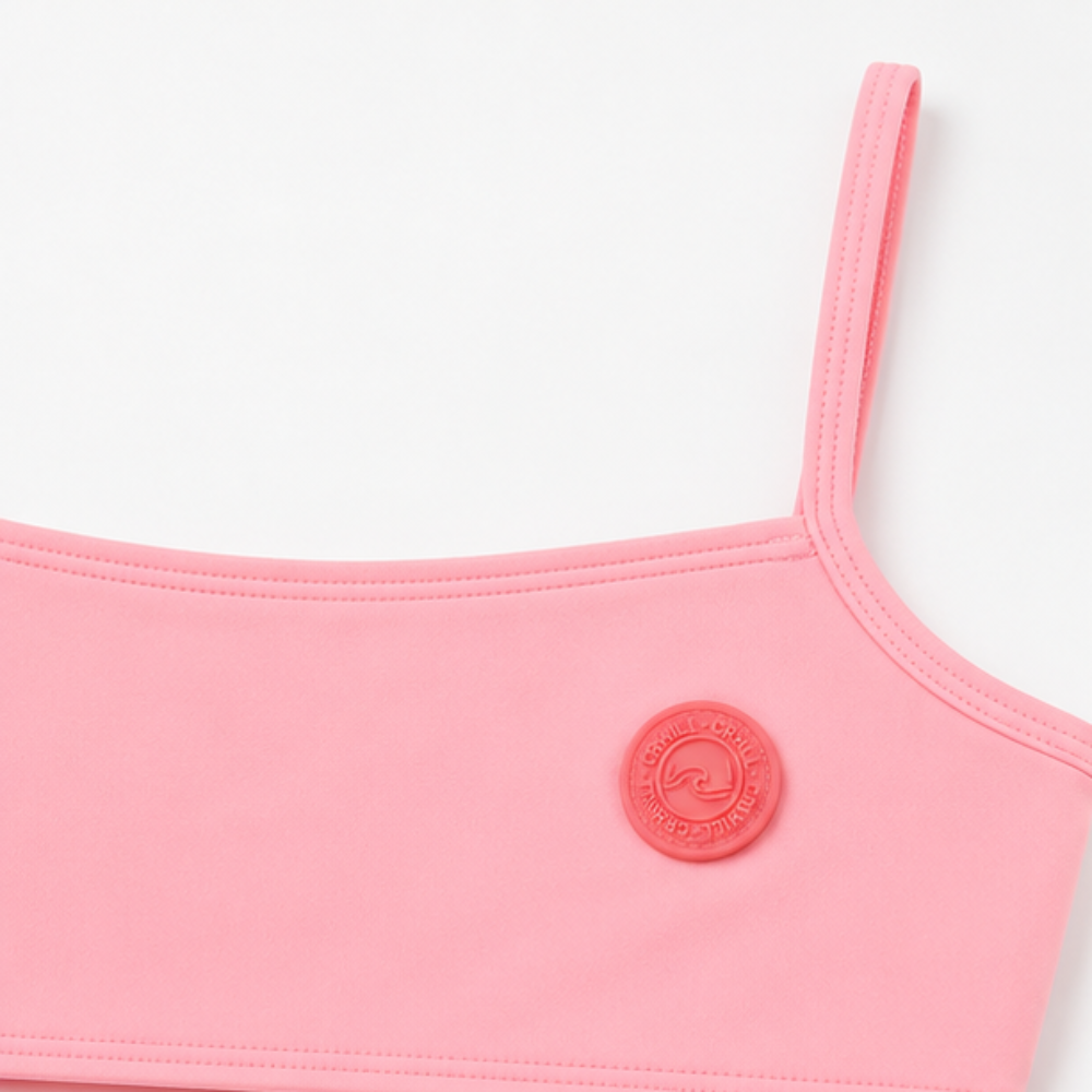 Conjunto Biquíni Infantil Feminino Kamylus Tchibum Liso UV50+