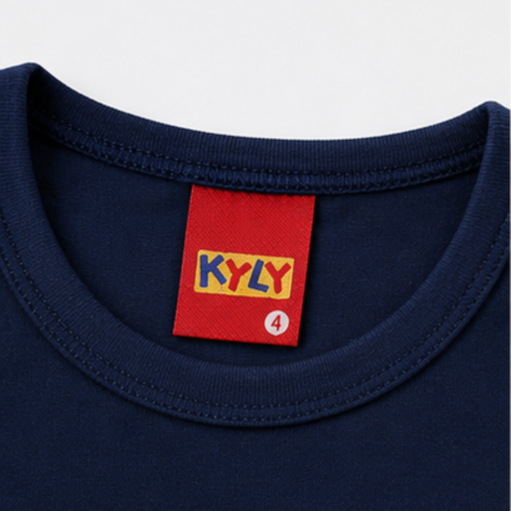 Conjunto Infantil Masculino Kyly Ursinho Baterista Camiseta e Bermuda