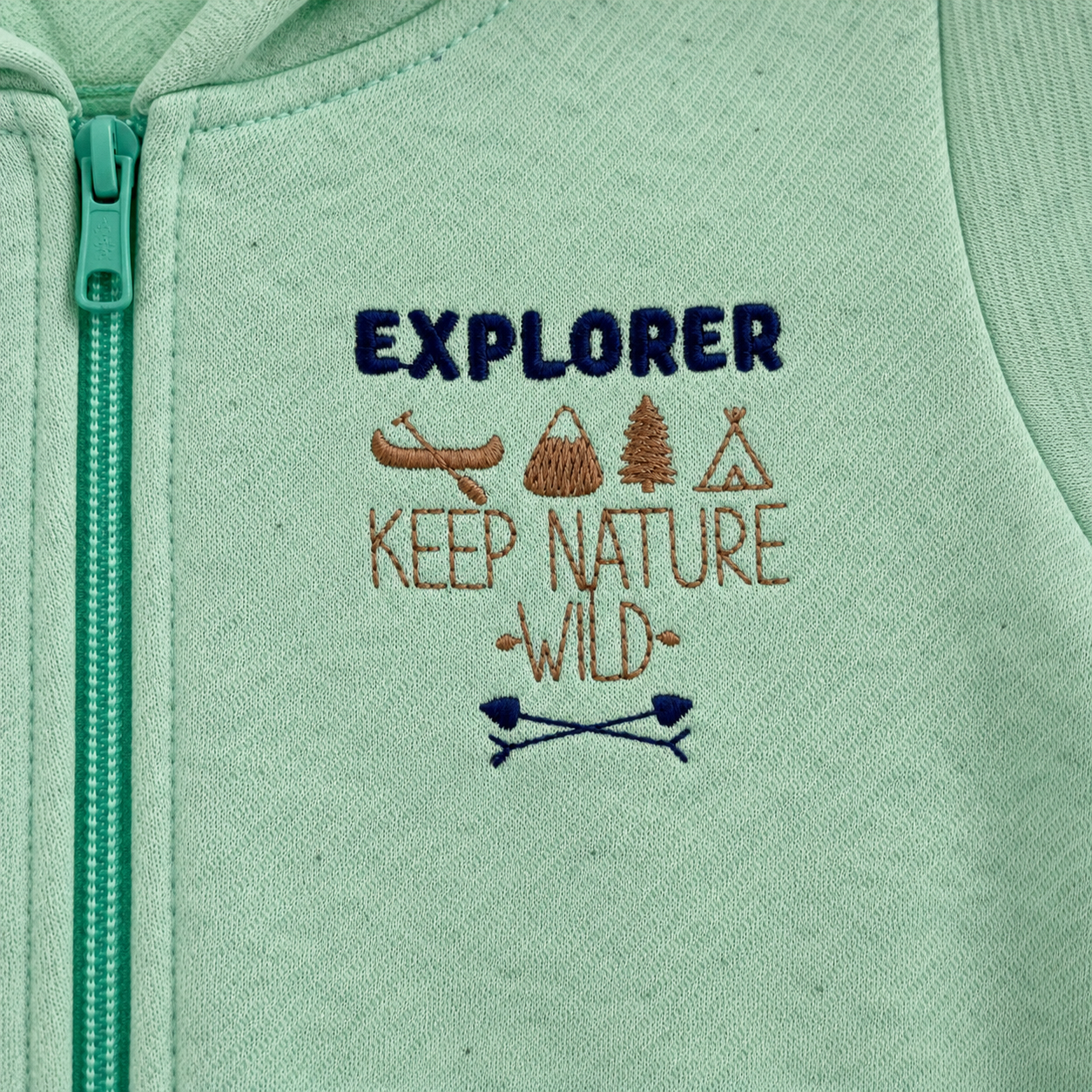Jaqueta Masculina Brincar e Arte Explorer Moletom