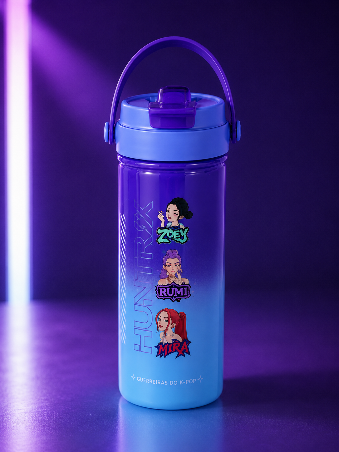 Garrafa Térmica Clio Guerreiras do K-Pop Oficial 600ml