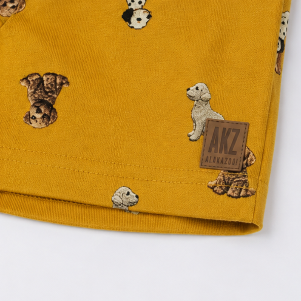 Conjunto Infantil Masculino Alakazoo Cachorrinho Fun Time