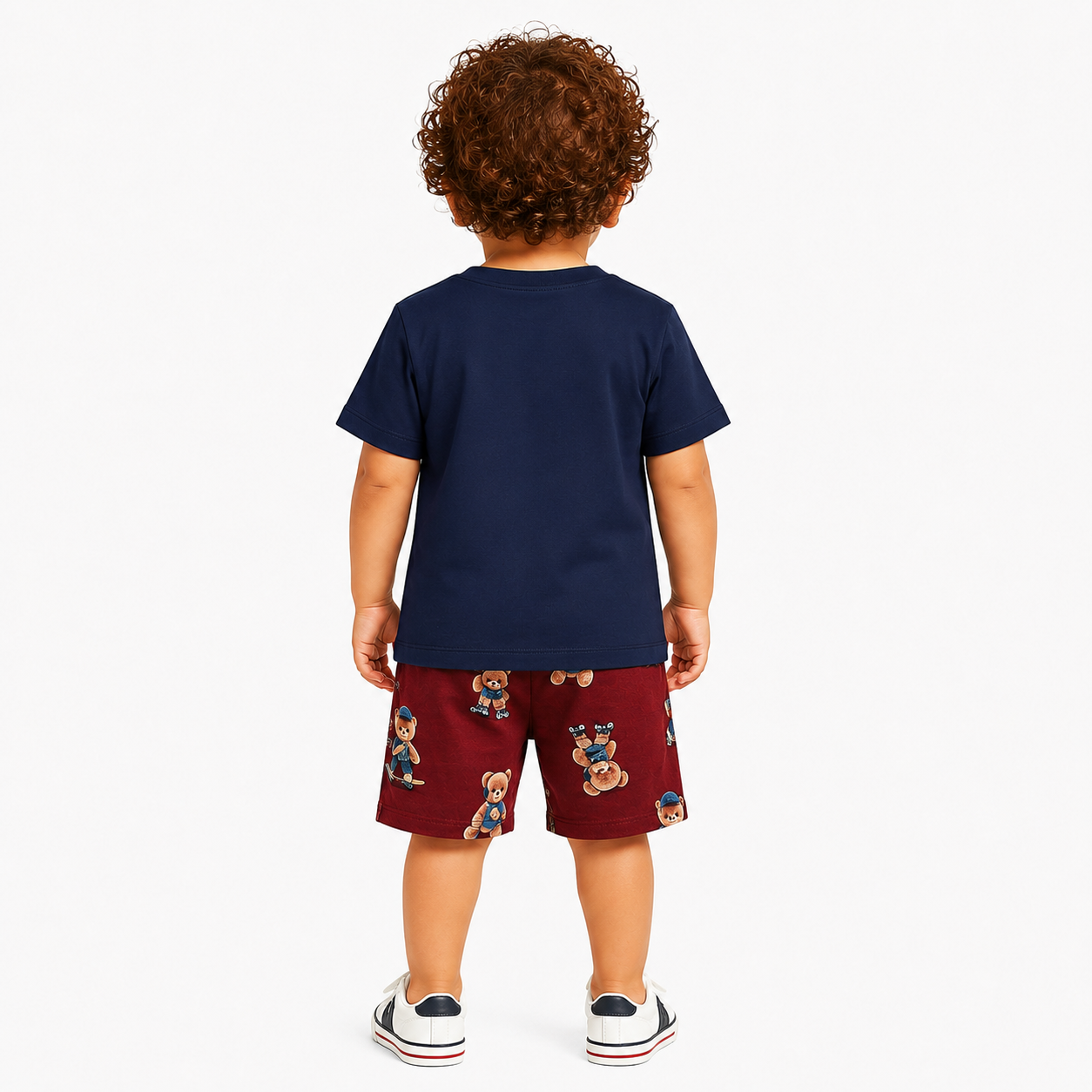 Conjunto Infantil Masculino Alakazoo Go Team Bear Casual