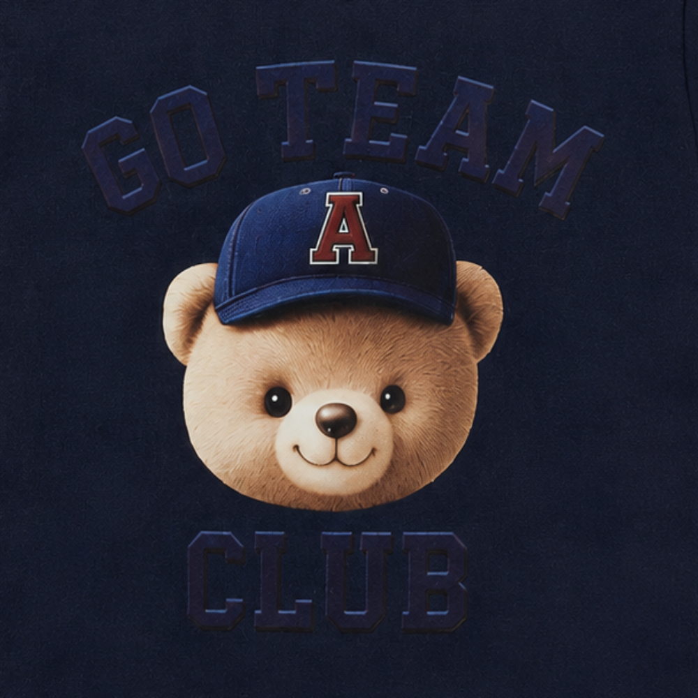 Conjunto Infantil Masculino Alakazoo Go Team Bear Casual