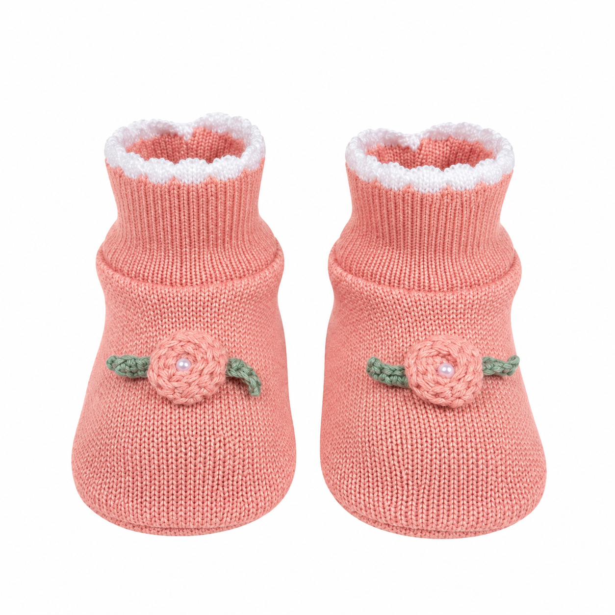 Kit Vestidinho Sanches Baby em Tricot 5 Peças