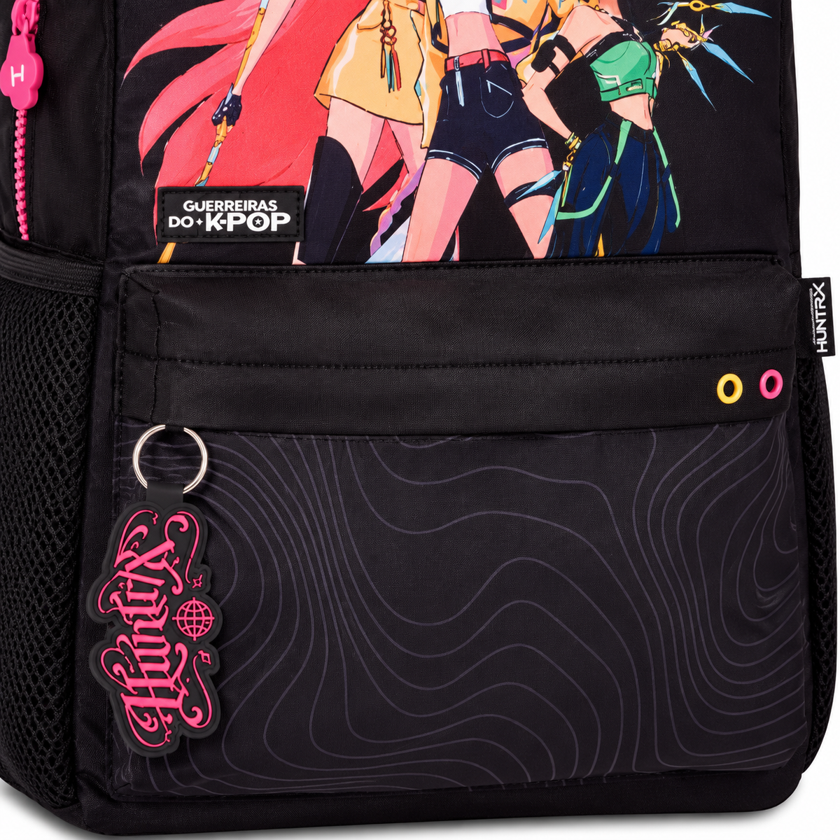 Mochila de Costas Oficial Guerreiras do K-Pop 17,5