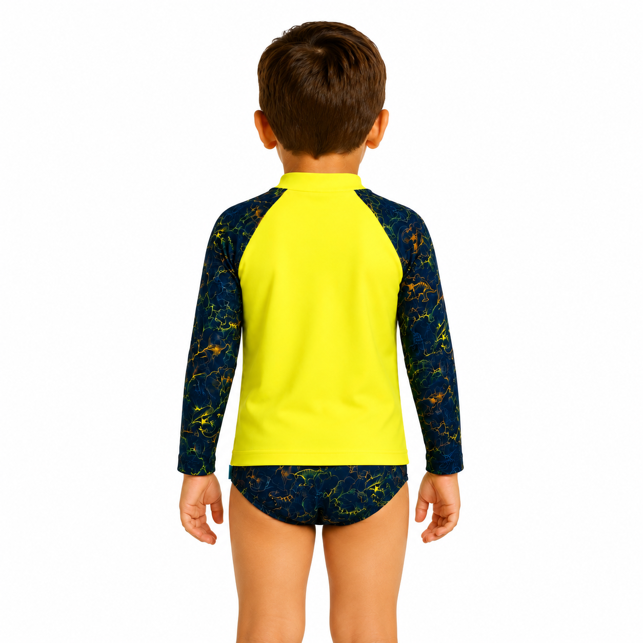 Conjunto Masculino Kamylus Tchibum Dinossauro UV50+ Dry Fit
