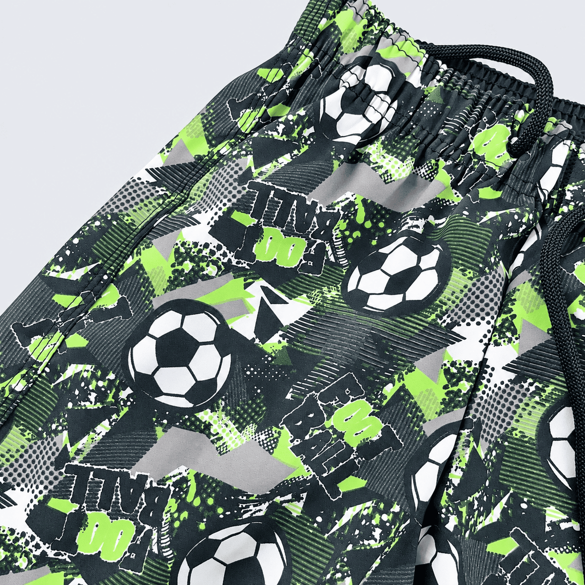 Short Masculino Juvenil Kalela Hidronatyc Estampado com Cadarço
