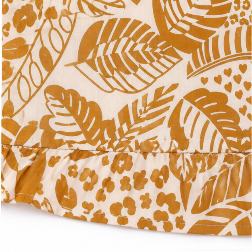 Conjunto Infanto-Juvenil Feminino Kyly Estampa Folhas