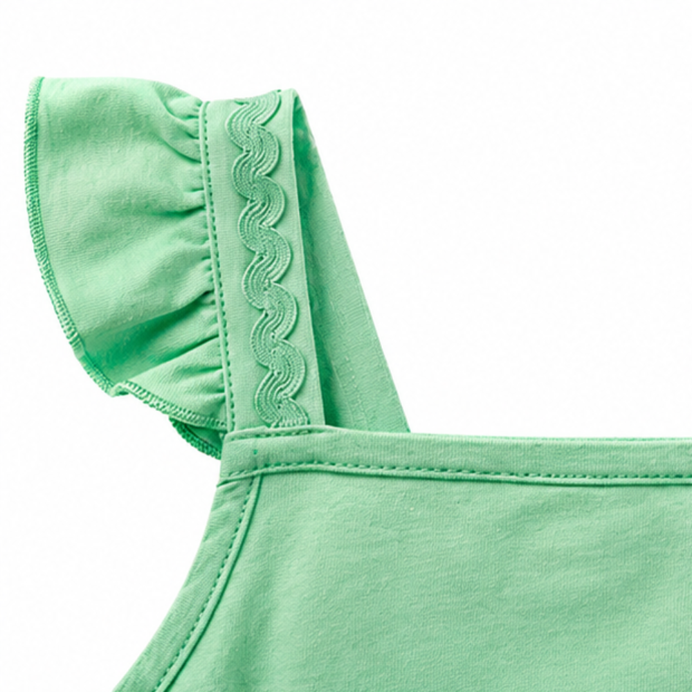 Conjunto Bebê Feminino Regata e Short Nanai Frutinhas