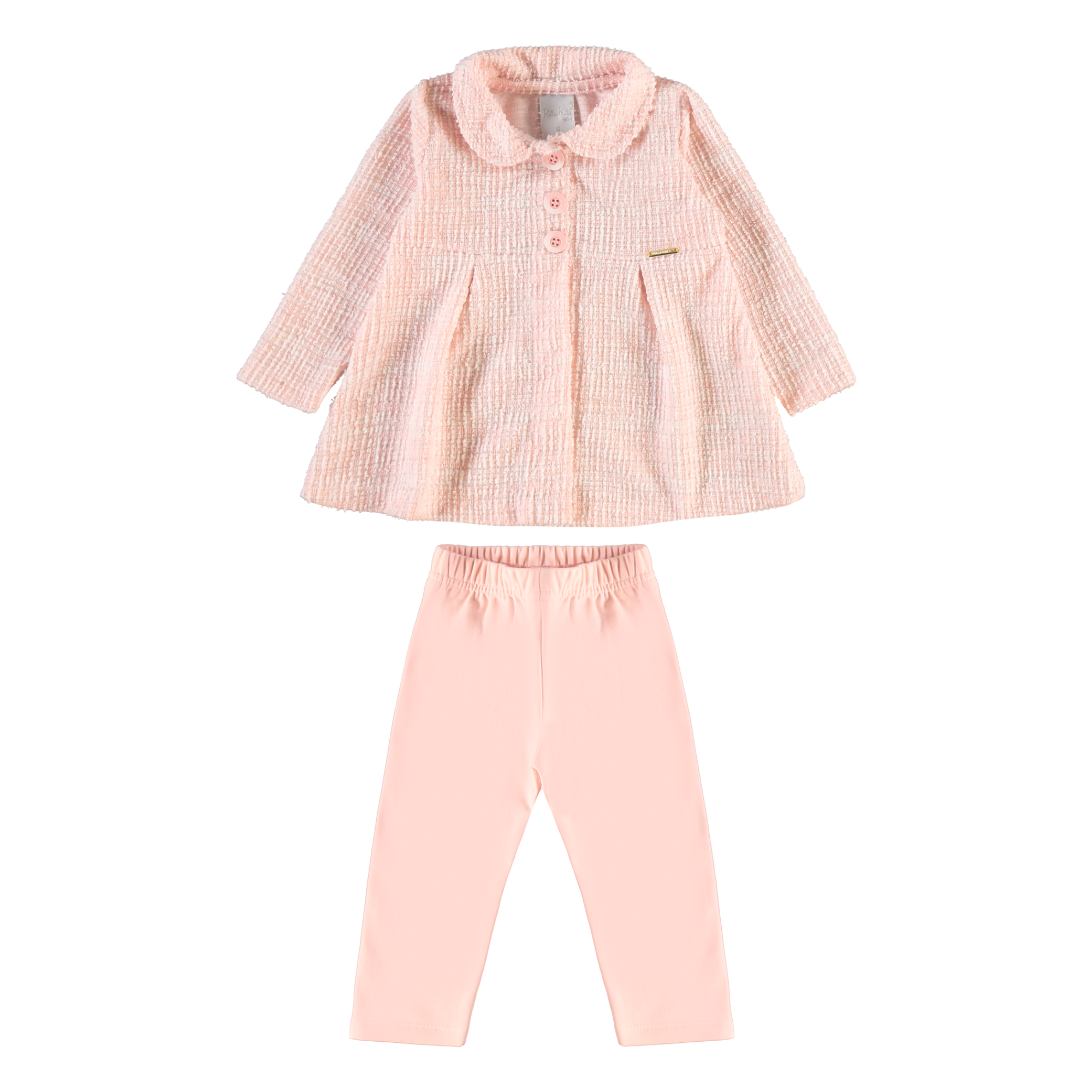 Conjunto Infantil Feminino Pulla Bulla Tweed
