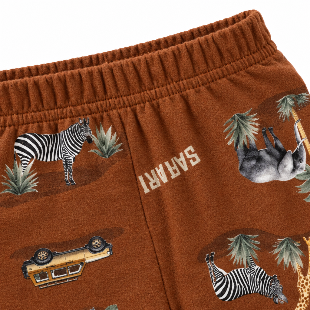 Conjunto Infantil Masculino Kyly Bebê Safari United T-Shirt e Short