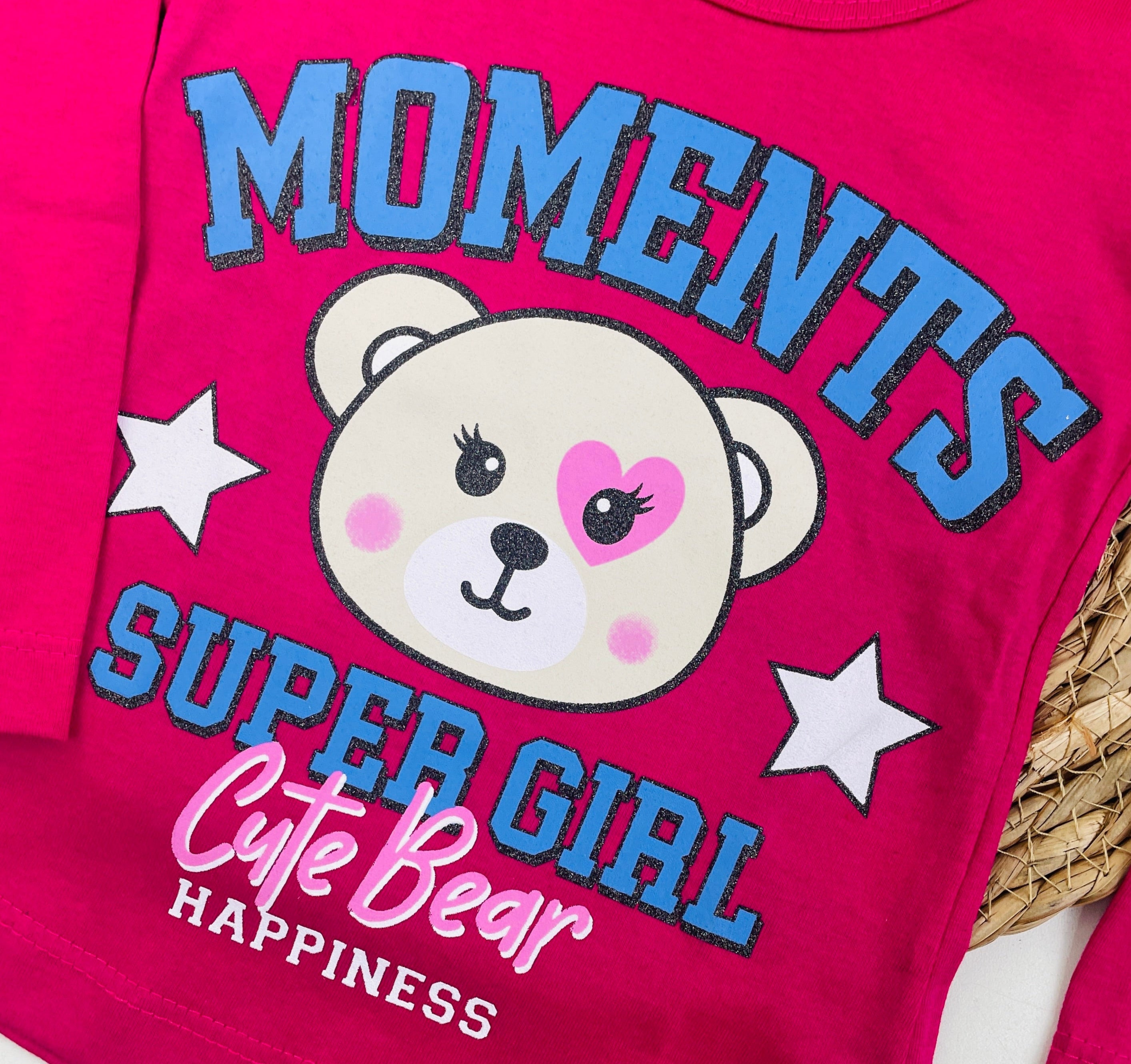 Blusa Manga Longa Fashion Kids Moments